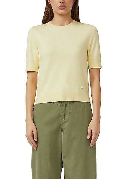 s.Oliver Strickpullover Halbarm-Strick mit Viskose günstig online kaufen