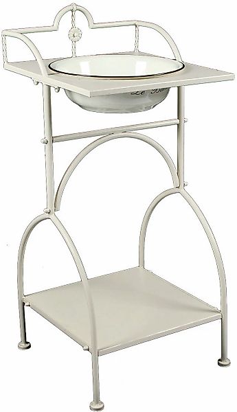 Ambiente Haus Badaccessoire-Set Waschschüssel mit Stand günstig online kaufen