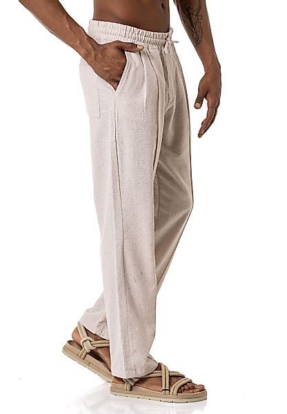 RedBridge Schlupfhose mit Bundfalten - Leinenhose günstig online kaufen