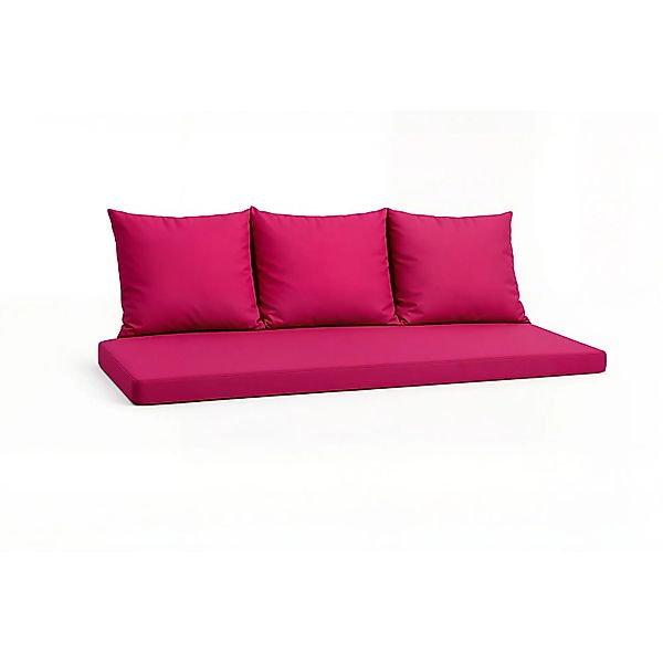 Setgarden  Mix Bench Kissen Outdoor Kissen Bankauflage 140x60+2x50x56cm Kis günstig online kaufen