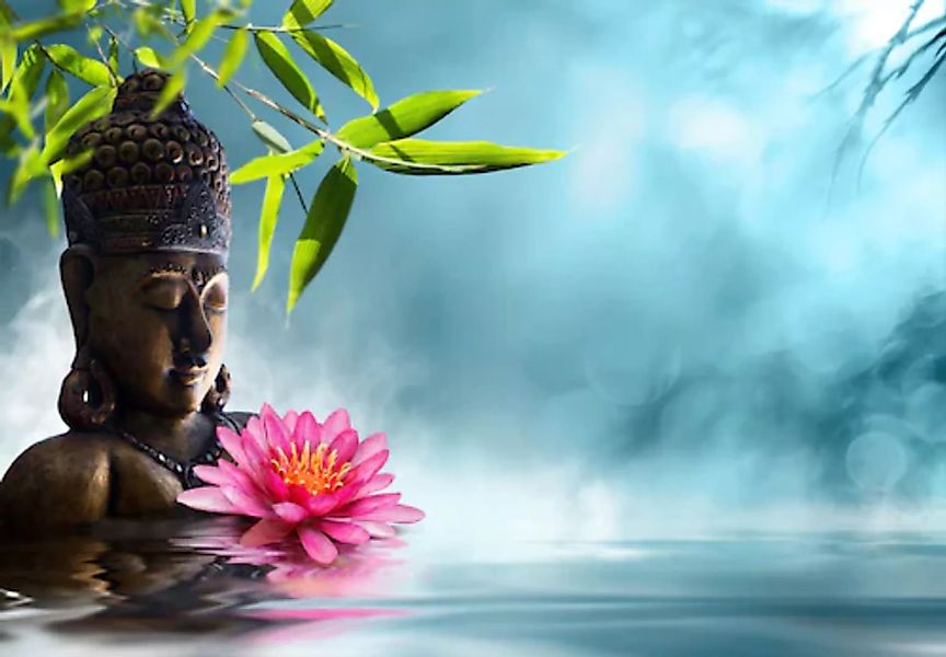 Papermoon Fototapete »Buddha in Meditation.« günstig online kaufen