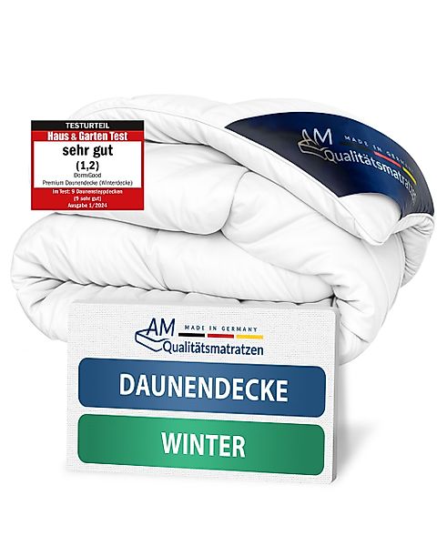 DormiGood Daunenbettdecke Premium Daunendecke Winter, Extra günstig online kaufen