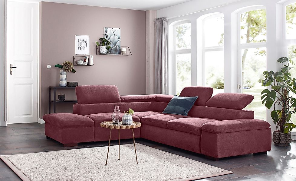 Home affaire Ecksofa Alberto L-Form, mit günstig online kaufen