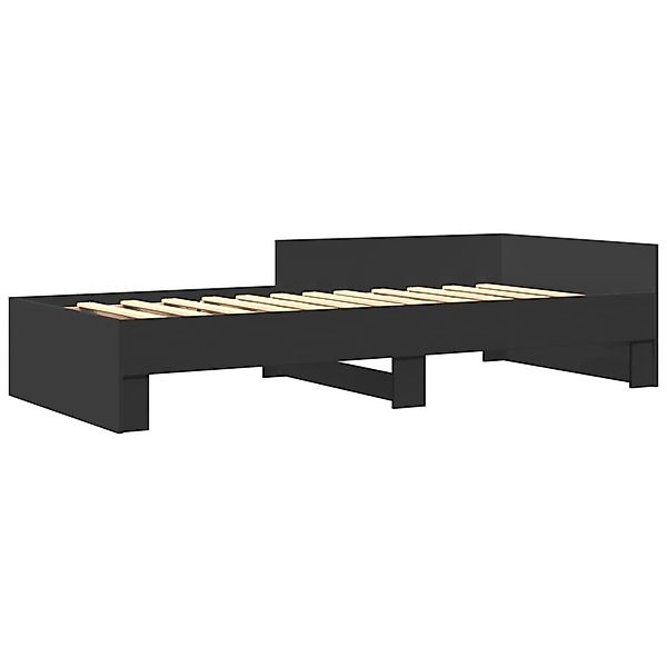 vidaXL Bett Bettgestell Schwarz 75x190 cm günstig online kaufen
