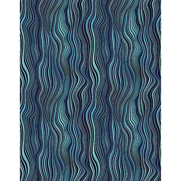 Marburg Fototapete Grafisch Modern 3,4 m x 2,65 m Türkis FSC® günstig online kaufen
