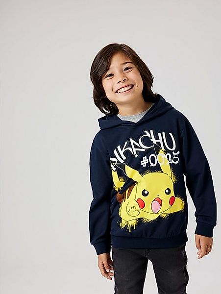 Name It Sweatshirt NKMONDIE POKEMON NREG SWEAT WH BRU SKY günstig online kaufen