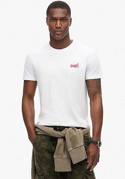 Superdry Rundhalsshirt "ESSENTIAL LOGO EMB TEE" günstig online kaufen
