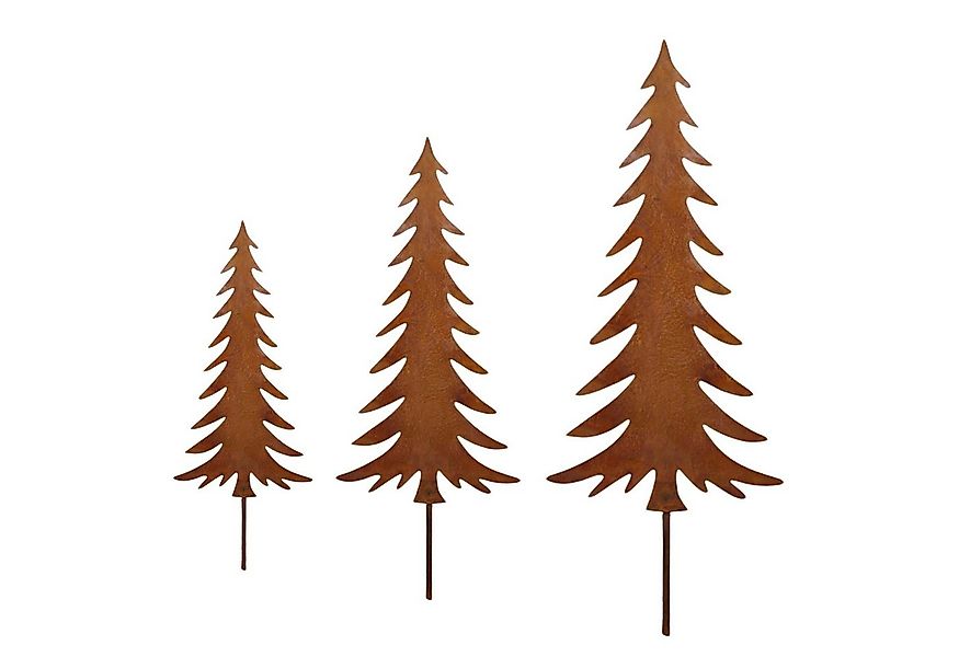 Rostikal Weihnachtsfigur Weihnachten Deko Tannenbaum Metall, Echter Rost günstig online kaufen