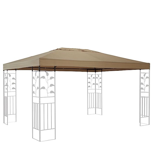 Quick Star Pavillon-Ersatzdach Ersatzdach 3x4m Sand günstig online kaufen