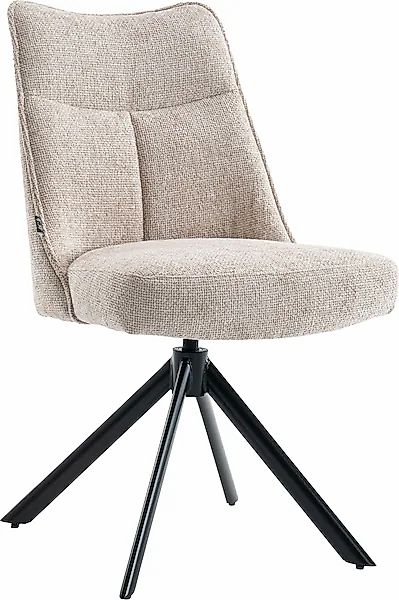 Home affaire Drehstuhl »Corda«, (Set), 2 St., Boucle, tolle Optik günstig online kaufen