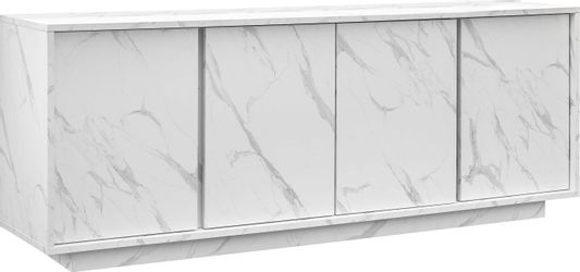 INOSIGN Sideboard "Carrara" grifflos günstig online kaufen