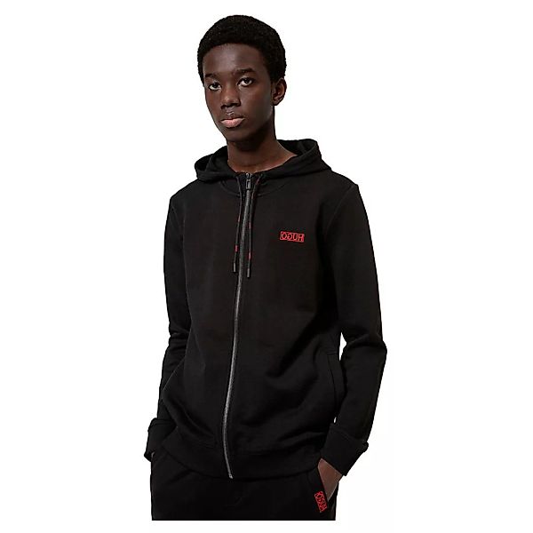 Hugo Daple 194 Sweatshirt Mit Reißverschluss S Black günstig online kaufen