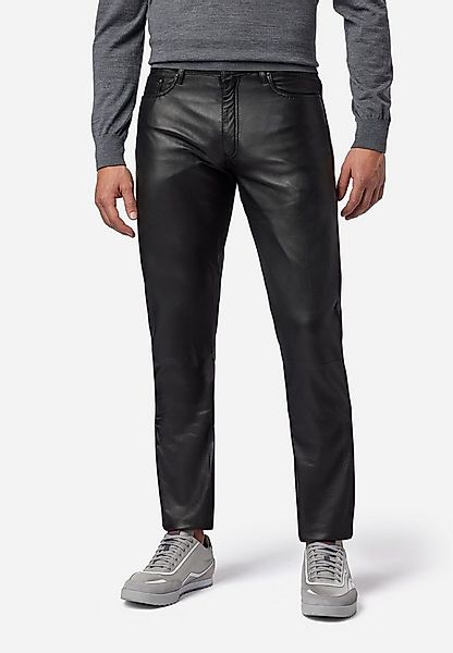 RICANO Lederhose No. 3 TR Jeans Lederhose im 5-Pocket-Stil als Regular Wais günstig online kaufen