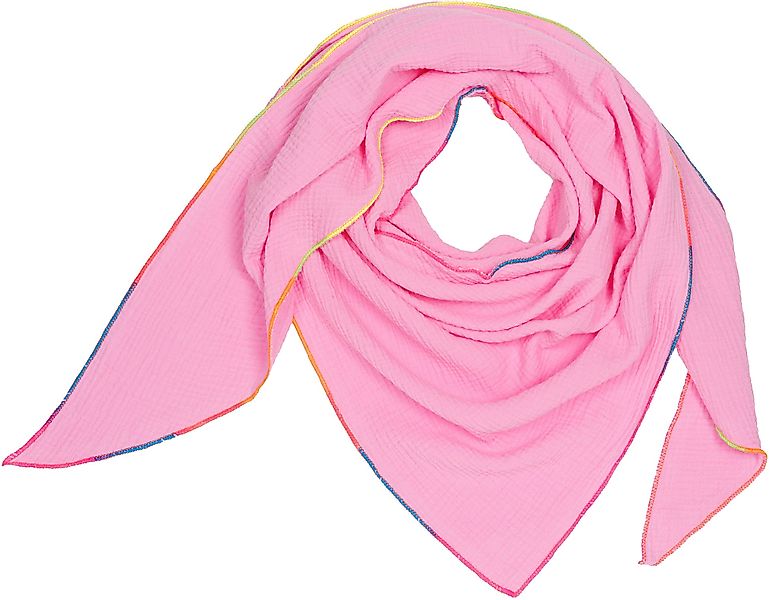 Caspar Modeschal Damen Dreieckstuch Musselin Schal günstig online kaufen