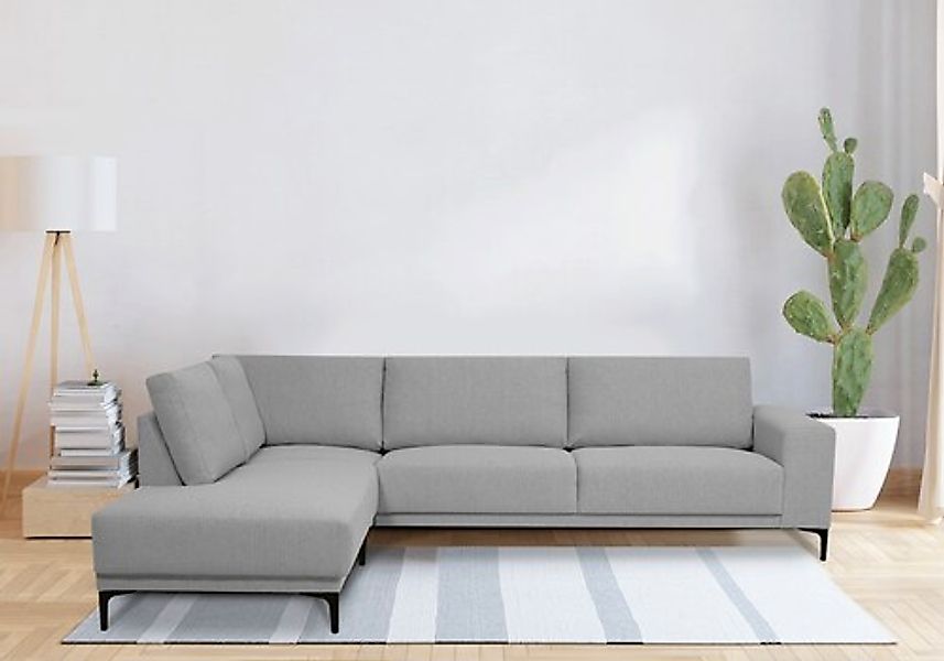 Places of Style Ecksofa »Xander, L-Form,«, Breite 289 cm, Webstoff, Soft-To günstig online kaufen