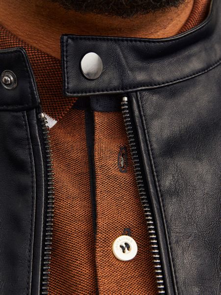 Jack & Jones PlusSize Lederimitatjacke "JJEDYLAN CLEAN PU JACKET NOOS PLS" günstig online kaufen
