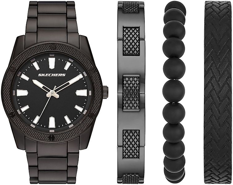 Skechers Quarzuhr KNURLING BRACELET SET SR9078, günstig online kaufen