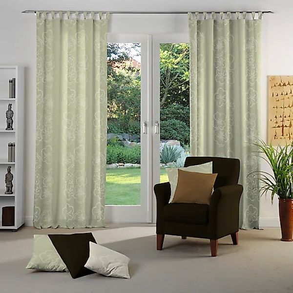 Wirth Vorhang »Dangard« Schlaufen 1 Stk. tlg. günstig online kaufen