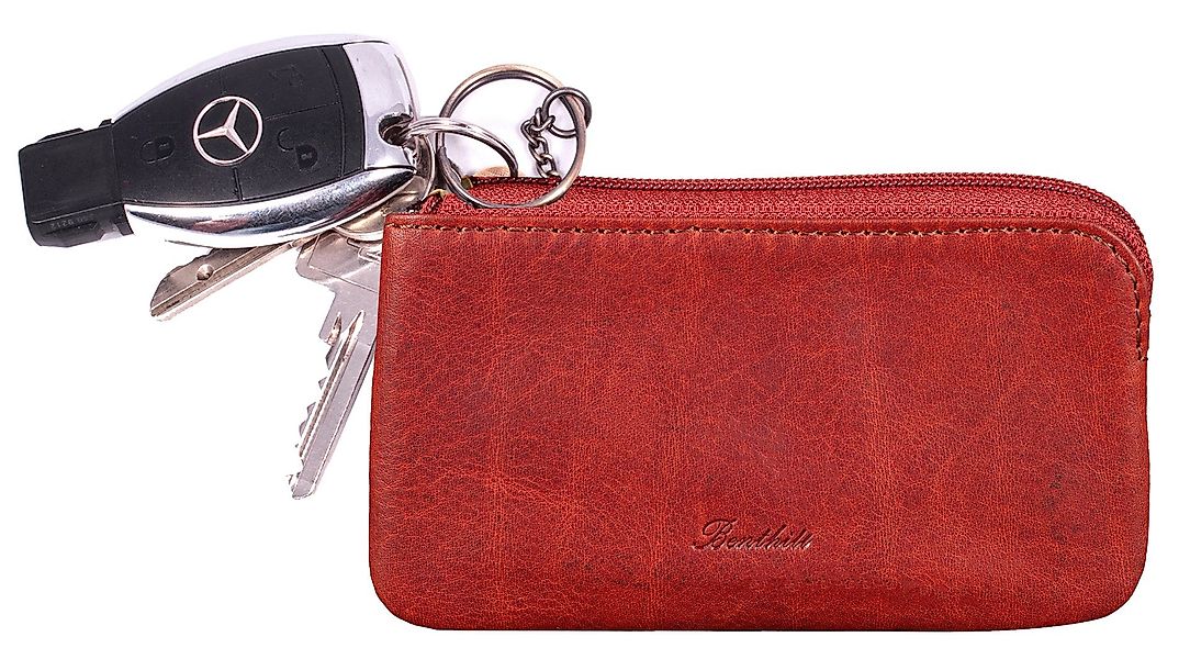 Benthill Schlüsseltasche Echt-Leder Klassisches Schlüsseletui Damen günstig online kaufen