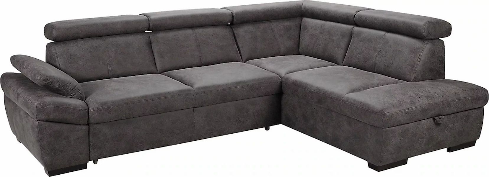 exxpo - sofa fashion Ecksofa "Salerno, klassisch modernes Funktionssofa, ho günstig online kaufen