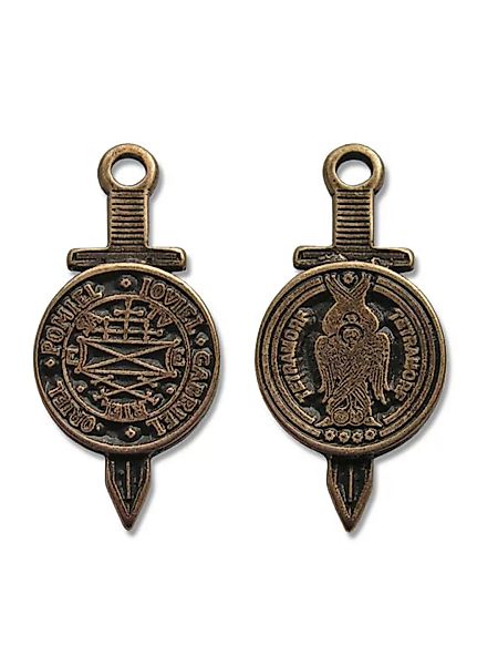 Adelia´s Amulett "Anhänger Alte Symbole Talisman", Tetramorphs Schwert - Sc günstig online kaufen