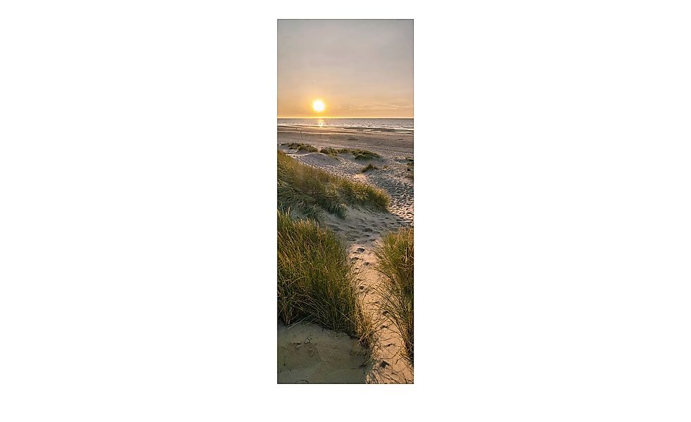 Glasbild 30x80 cm  Weg zum Strand II - 30 cm - 80 cm - Sconto günstig online kaufen