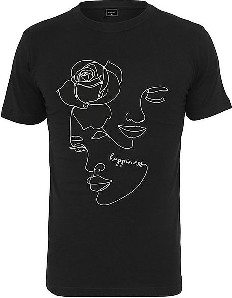 MisterTee T-Shirt "MisterTee Damen Ladies One Line Rose Tee", (1 tlg.) günstig online kaufen