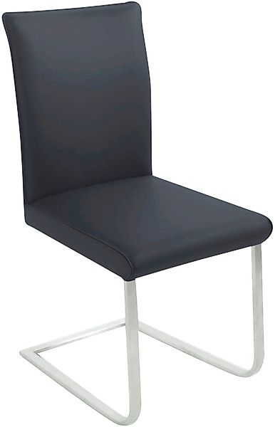 K+W Komfort & Wohnen Freischwinger "Santos III" () mit Sattlernaht, Gestell günstig online kaufen