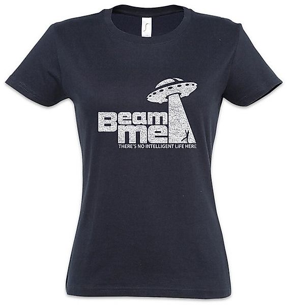 Urban Backwoods Print-Shirt UFO Beam Me Damen T-Shirt Gamer Gaming Games Pi günstig online kaufen