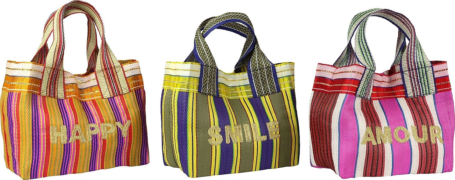 FURNARO Shopper (3-tlg. Set), Einkaufstasche mit günstig online kaufen