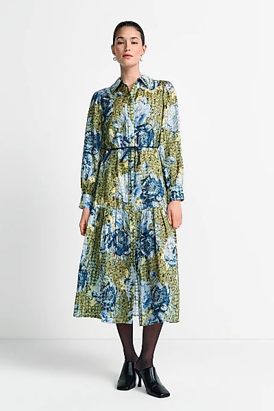 RICHROYAL Midikleid mit Pfingstrosenprint günstig online kaufen