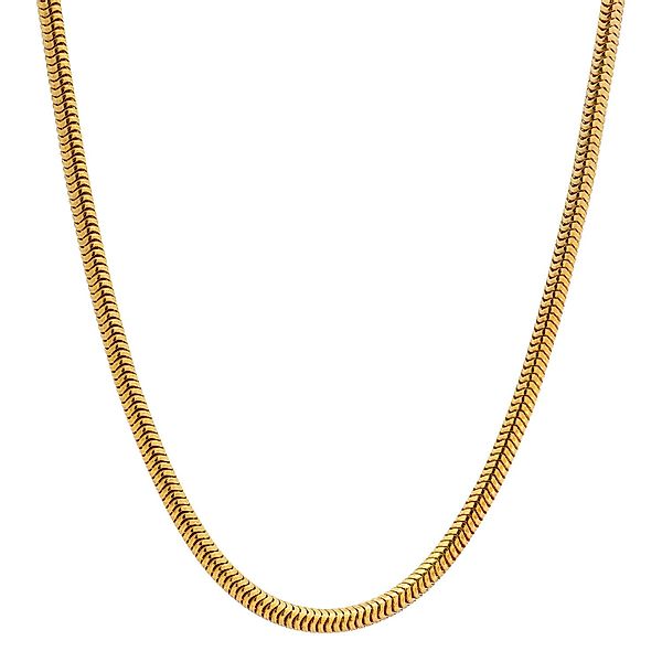HOPLO Schlangenkette Goldkette Schlangenkette Länge 40cm günstig online kaufen