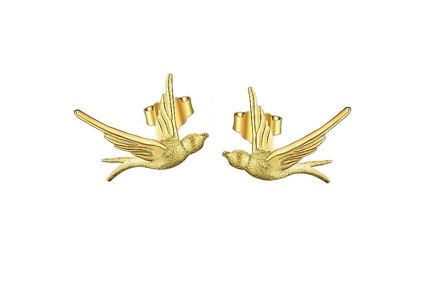 Runde Perlé Paar Ohrstecker handgefertigte Ohrstecker "Schwalbe der Freihei günstig online kaufen