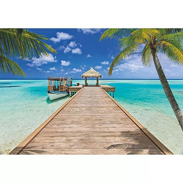 Komar Fototapete Beach Resort 368 cm x 254 cm FSC® günstig online kaufen