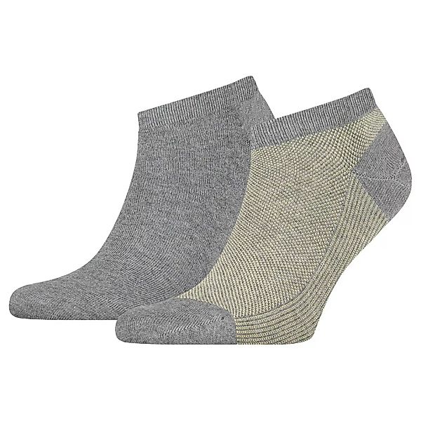 Tommy Hilfiger Sneaker Birdeye Socken 2 Paare EU 43-46 Grey Yellow günstig online kaufen