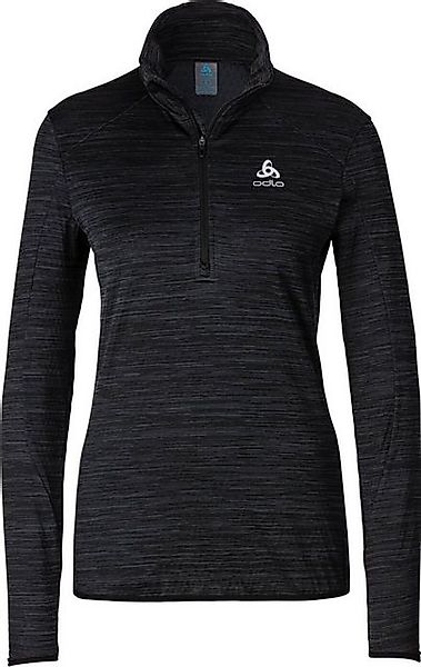 Odlo Rollkragenpullover Mid layer 1/2 zip STEAM BLACK MELANGE günstig online kaufen