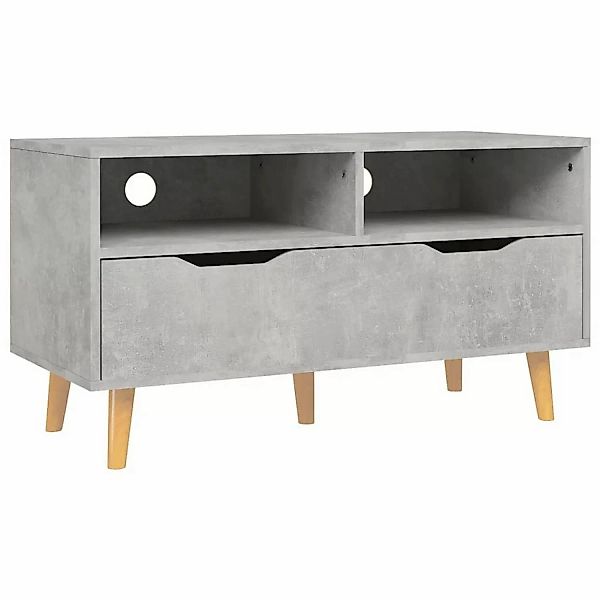 Tv-schrank Betongrau 90x40x48,5 Cm Spanplatte günstig online kaufen