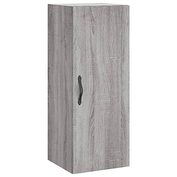 vidaXL Wandschrank Grau Sonoma 34,5x34x90 cm Holzwerkstoff 835000 günstig online kaufen