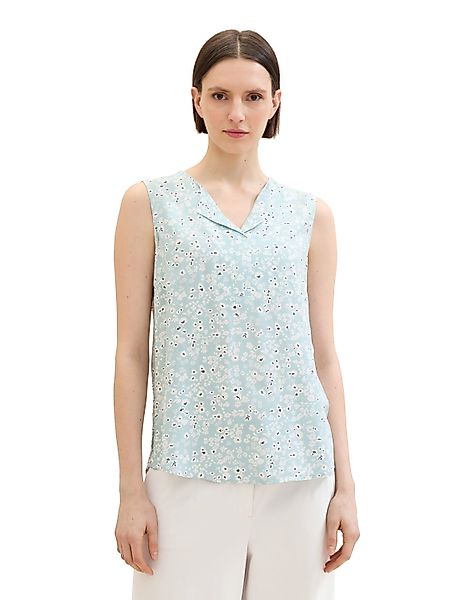 TOM TAILOR Blusentop mit stylischem All-Over günstig online kaufen
