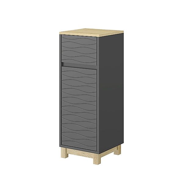 Vicco Midischrank Livia, Anthrazit/Holz, 30 x günstig online kaufen