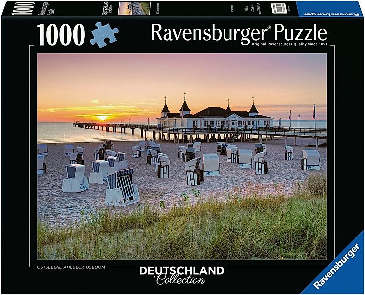 Ravensburger Puzzle Deutschland Collection, Ostseebad Ahlbeck, Usedom, 1000 günstig online kaufen