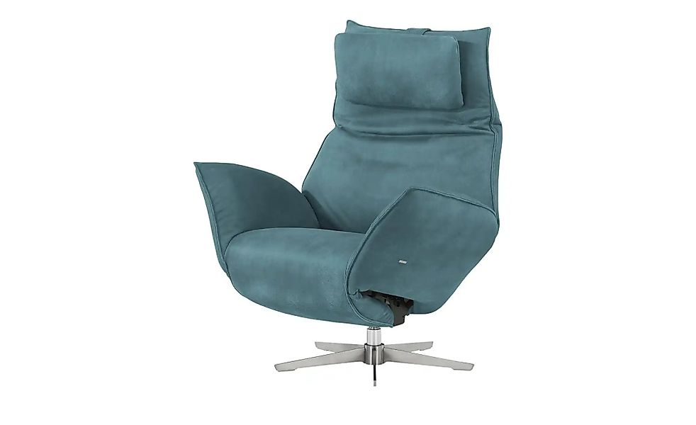 KOINOR Ledersessel mit elektrischer Relaxfunktion Safira ¦ türkis/petrol ¦ günstig online kaufen