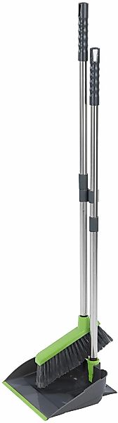 Maximex Kehrgarnitur Komplett-Set 2 Stk. aus Edelstahl klappbares Handfeger günstig online kaufen