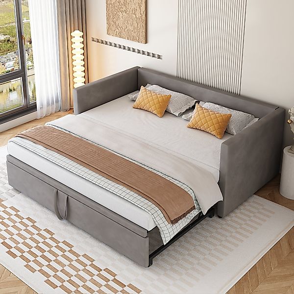 HAUSS SPOLE Schlafsofa 90/180x200 cm Ausziehbares günstig online kaufen
