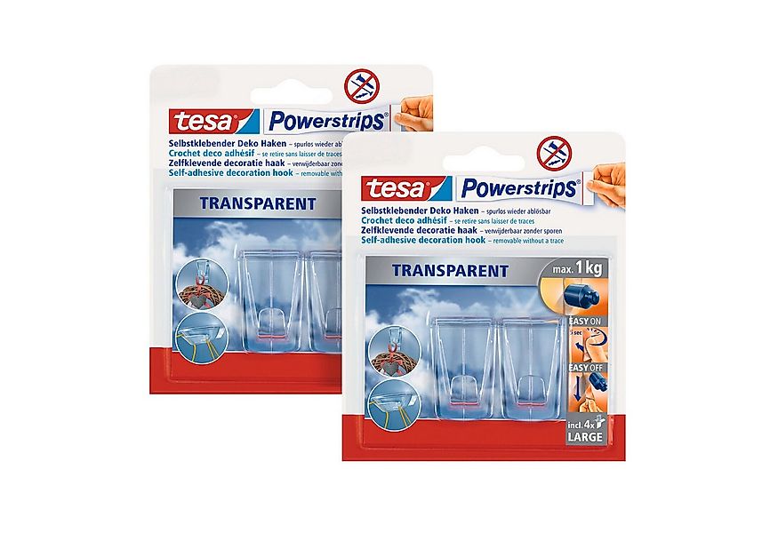 tesa Klebehaken Powerstrips Bilderhaken, Dekoration, Bilder, Leinwände, Lic günstig online kaufen