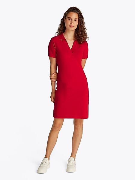 Tommy Hilfiger Polokleid SLIM OPEN NK günstig online kaufen