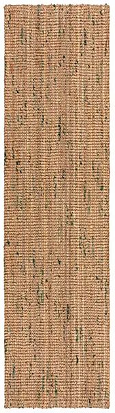 FLAIR RUGS Läufer »Jute Boucle«, rechteckig, 7 mm Höhe, aus 100% Jute, mit günstig online kaufen