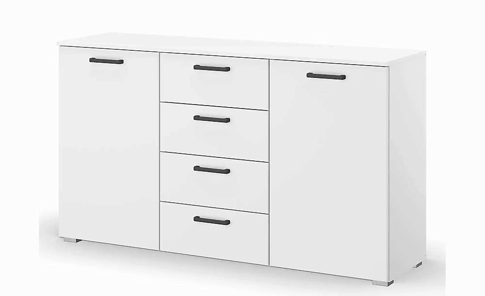 Sideboard   ¦ weiß ¦ Maße (cm): B: 140 H: 81 Kommoden & Sideboards > Sidebo günstig online kaufen