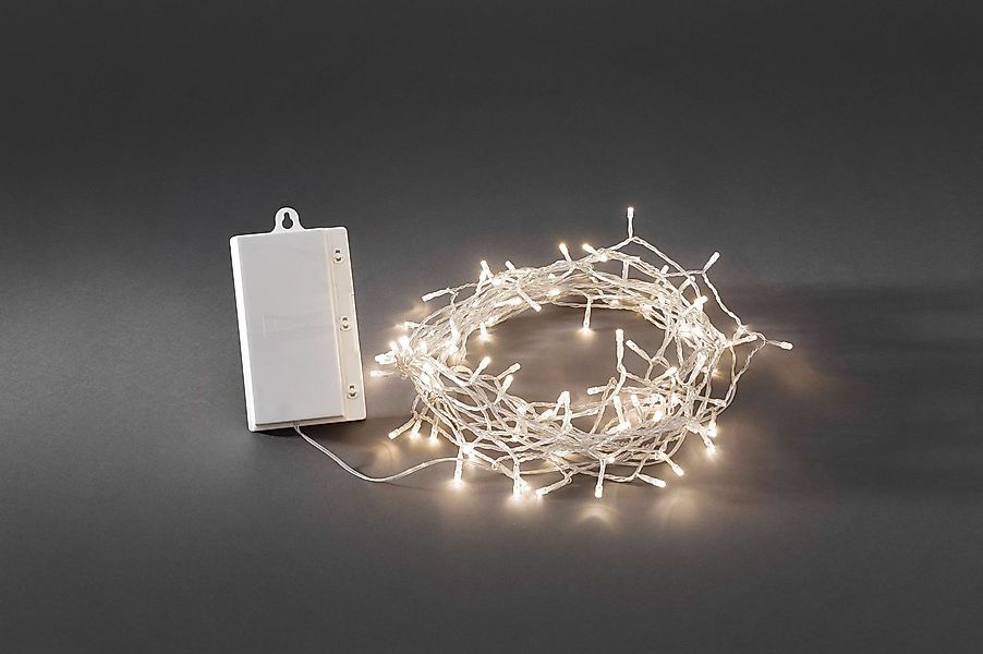 KONSTSMIDE LED-Lichterkette Weihnachtsdeko aussen, 128-flammig, mit günstig online kaufen