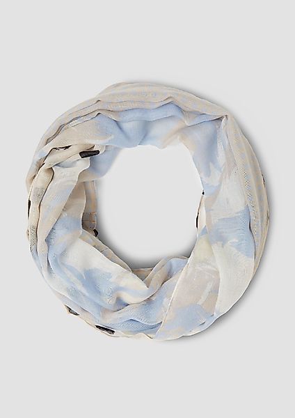 s.Oliver Halstuch Gemusterter Snood mit Pünktchen, günstig online kaufen